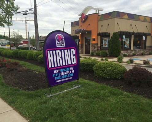 Taco Bell Outdoor Banner