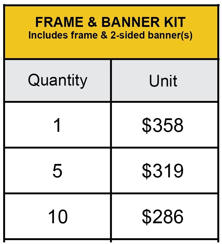 Frame and Banner Kit