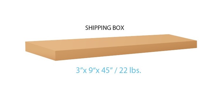 shipping box dimensions